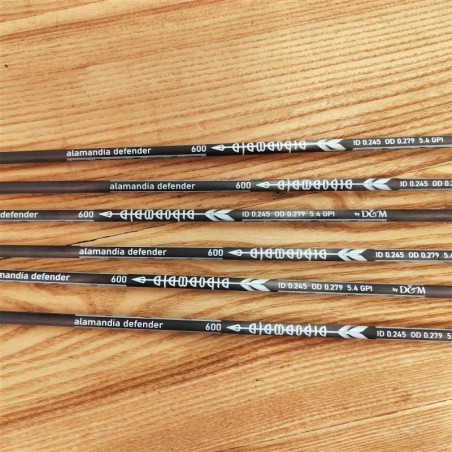 6er Set Carbonpfeil Blue alamandia defender