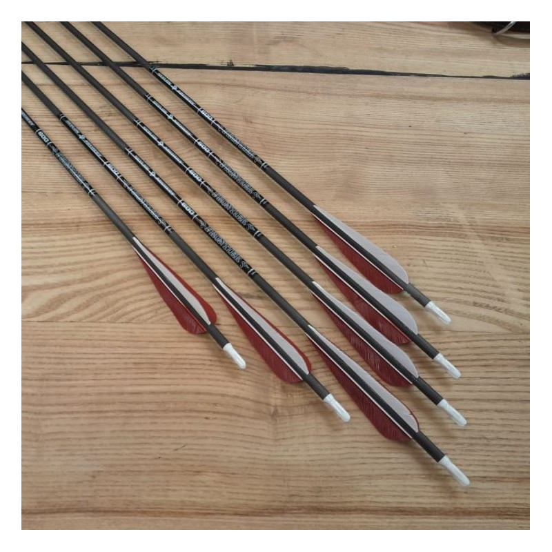 6er Set Carbonpfeil Skylon 600/30" bw
