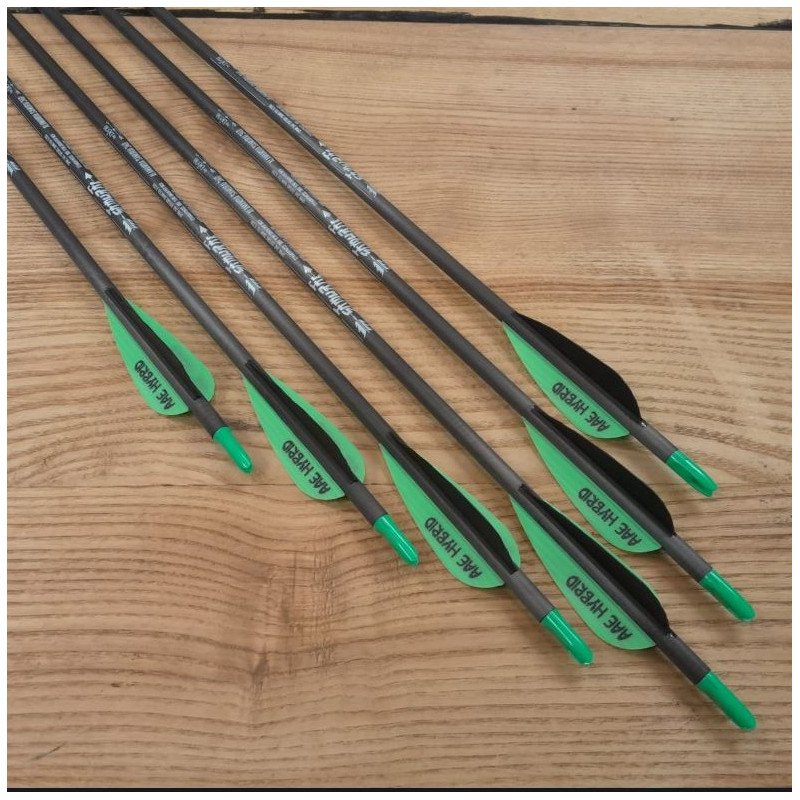 6er Set Carbonpfeil Samurai C1