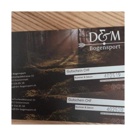 Gutschein CHF 10.-